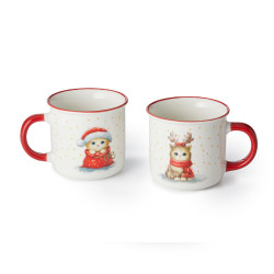 Tazza Christmas Cats in Ceramica – 350 ml