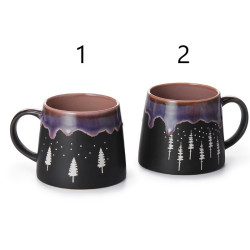 Tazza Winter Forrest in due varianti colore
