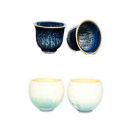 Set 2 coppette in due varianti colore