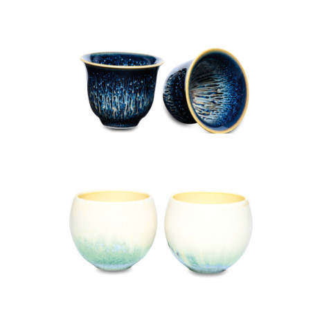 Set 2 coppette in due varianti colore