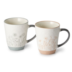 Tazza Anniki in Ceramica – 300 ml – Azzurra o Gialla