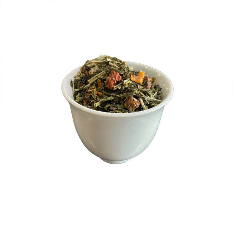 Tè Verde Green Velvet – Tè Verde Aromatizzato con Mela, Cachi e Note Erbacee