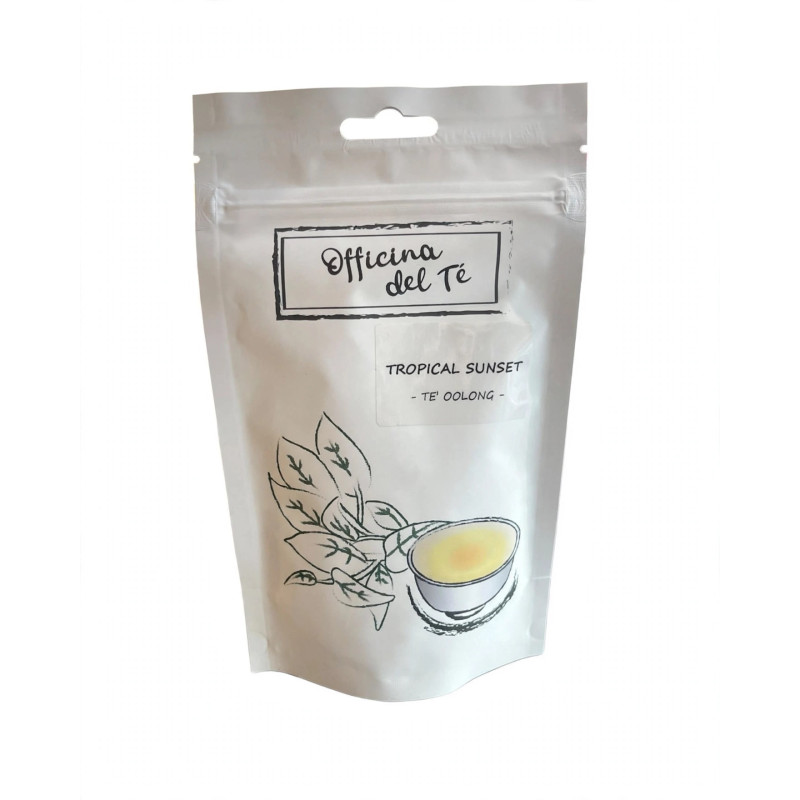 Tropical Sunset – Tè Oolong Semi-Fermentato con Papaya, Guava e Maracuja
