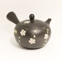 Teiera kyusu fiori e foglie 330 ml