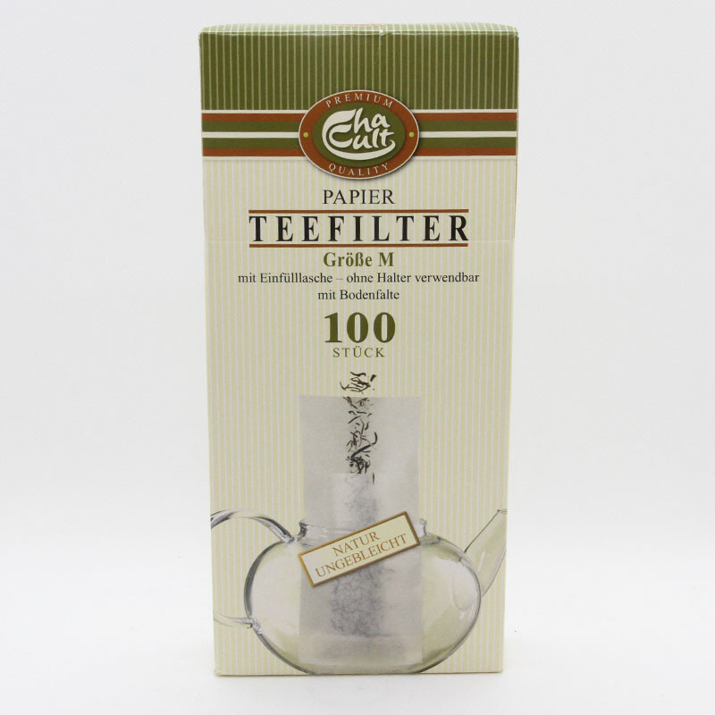 Bustine Filtro in Carta Taglia M – 100 pz Biodegradabili Monouso