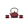 Set Teiera in Ghisa Arare con 2 Tazze e Sottoteiera – 0,9 L