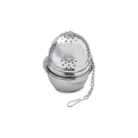 Colino da Tè in Acciaio Inox con Catenella – 5,5 cm